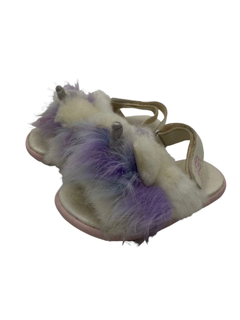 Ugg Baby Toddler Rainbow Unicorn Sandals Size 04/05 12-18 Month Purple Shoes